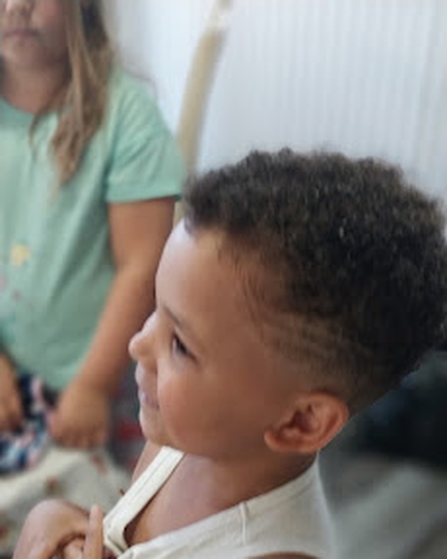 Kids haircut at Mill Creek Barbershop